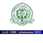 AAU ODL Admission 2025: How to Submit Your Online Application (February 2025) – Complete Guide